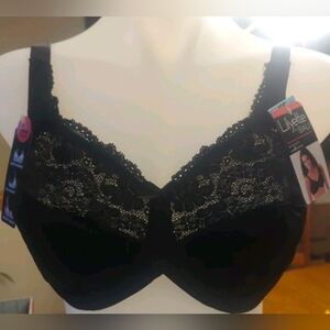 Bali Lilyette 40C Comfort Lace Full Coverage Underwire Minimizer Bra Ly0428 New